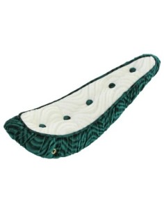 20 Polo Saddle W/Button Green White.